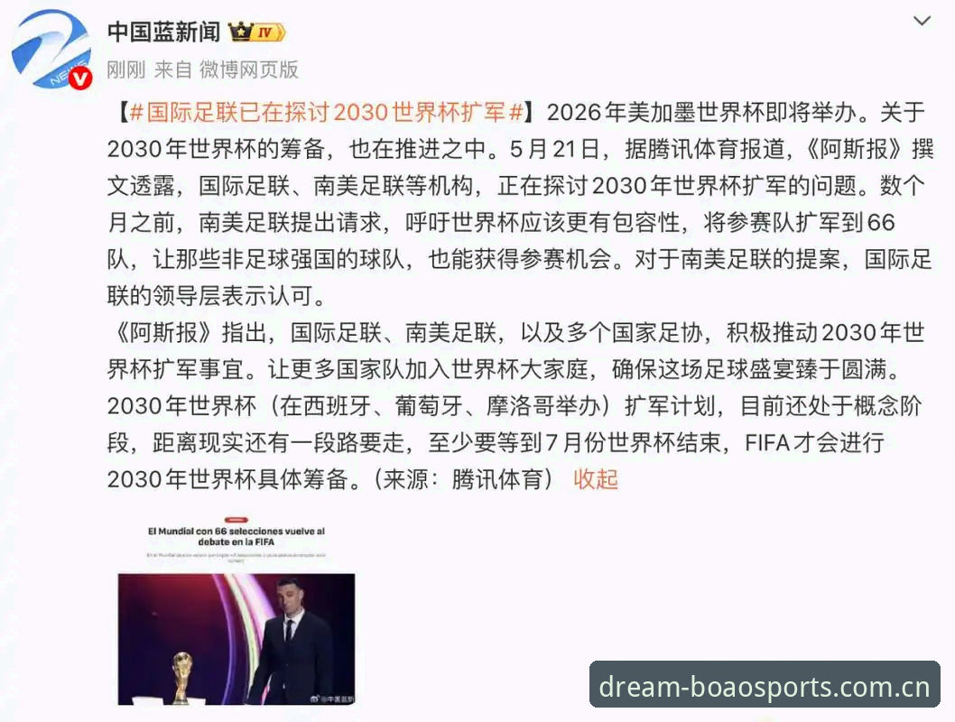 世界杯扩军到66队，中国男足的机会真的来了吗？